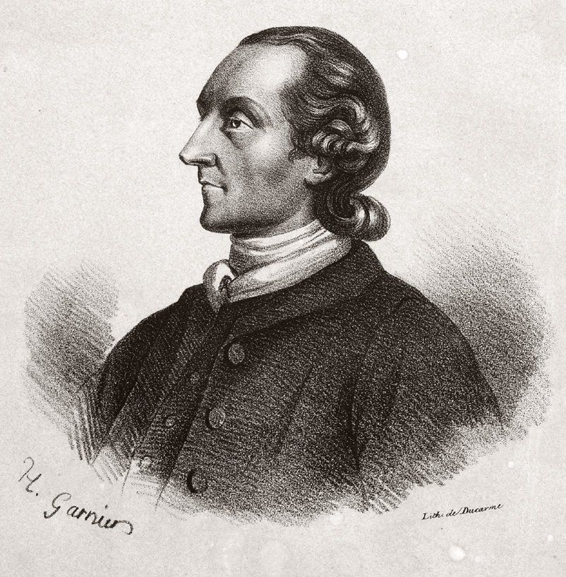 Image of Johann Kasper Lavater, 17th century advocate of physiognomy