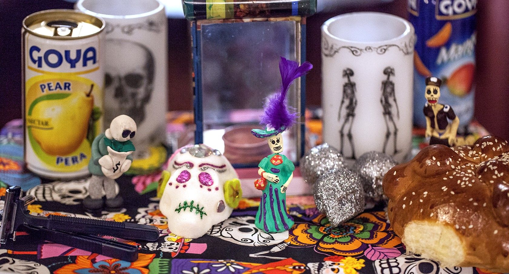 Misc items from the Mutter Museum Day of the Dead event, 10/31/15