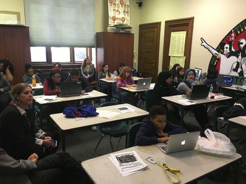 The Karabots Junior Fellows test The Pox Hunter, a game about vaccination