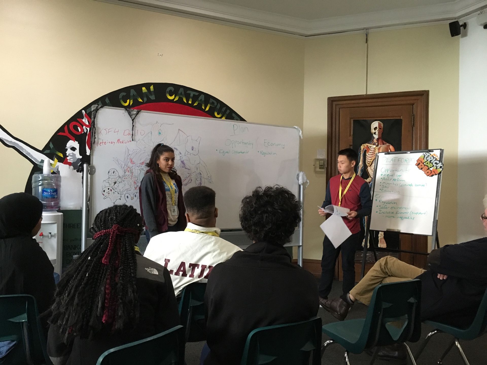 CEPI youth debate which issues will be part of their party platform during the Project Voice 2016 event