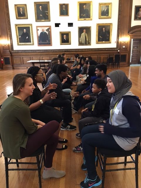 The Karabots Junior Fellows take part in "Speed dating" with your medical professionals who will serve as mentors