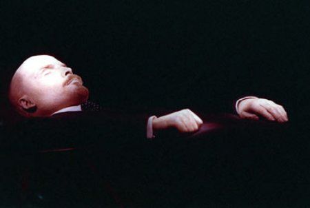 Image of Lenin's preserved remains