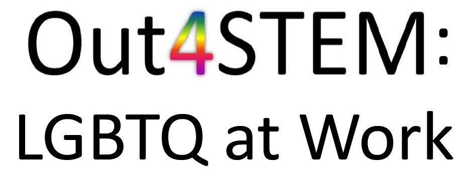 out4stem lgbtq at work